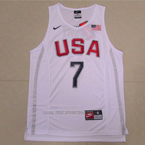 Camiseta USA 2016 Kyle Lowry #7 Blanco